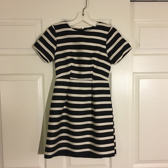 Black & White Striped Dress - Picture 3 of 3
